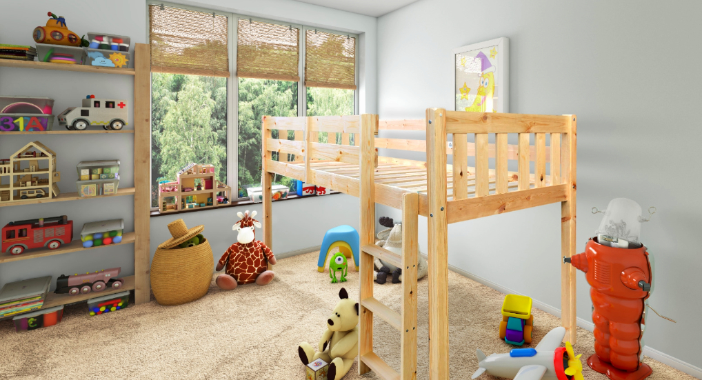 Cabin Bunk Beds for Kids