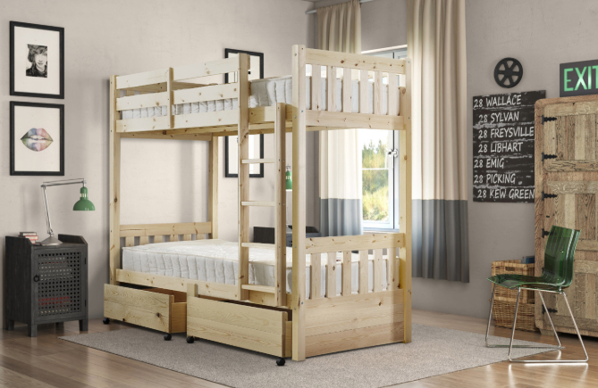 The Bunk Bed with Storage