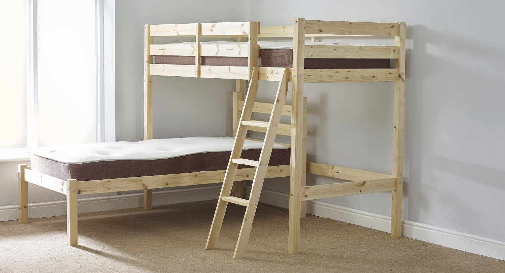 L Shaped Bunk Beds for Holiday Homes