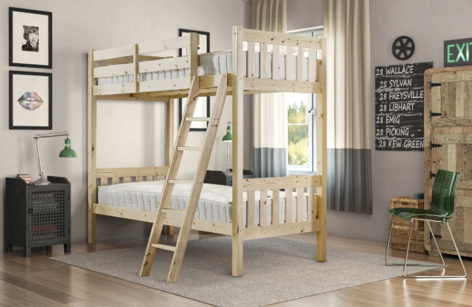 The Natural Beauty and Benefits of Pine Bunk Beds